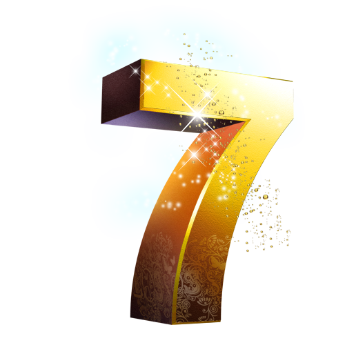 7 Number PNG Picture