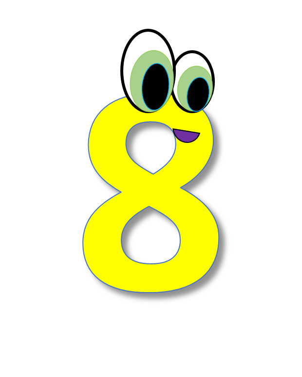8 Number PNG Picture