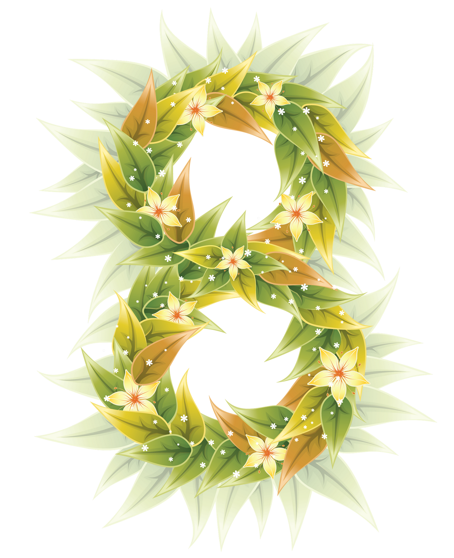 8 Number PNG