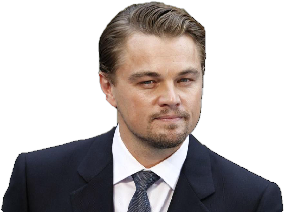 Actor Leonardo DiCaprio PNG Download Image