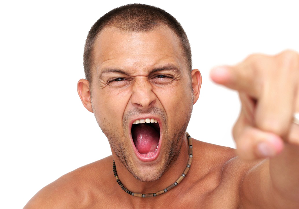 Angry Person PNG Download Image