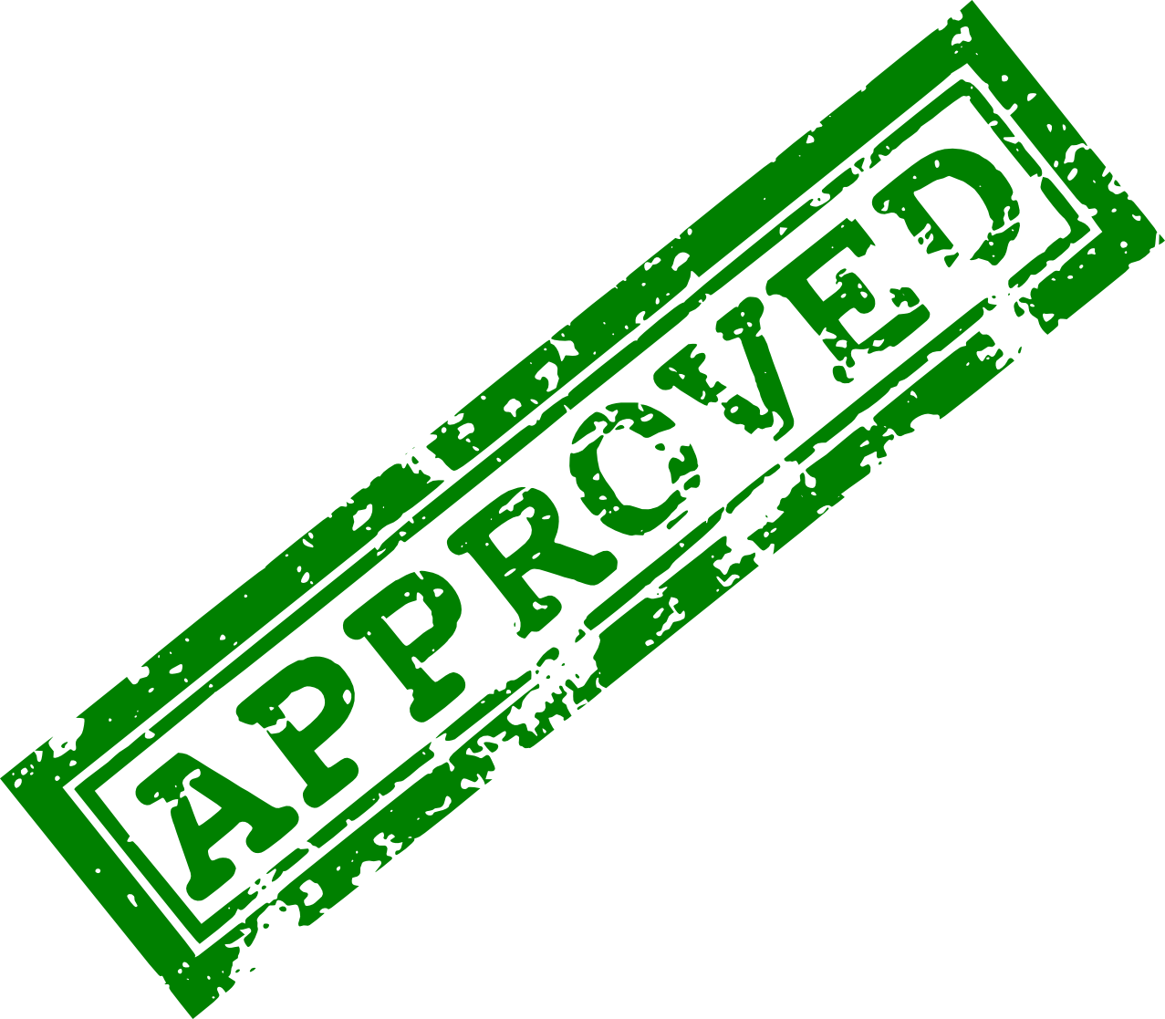 Approved Stamp PNG Clipart