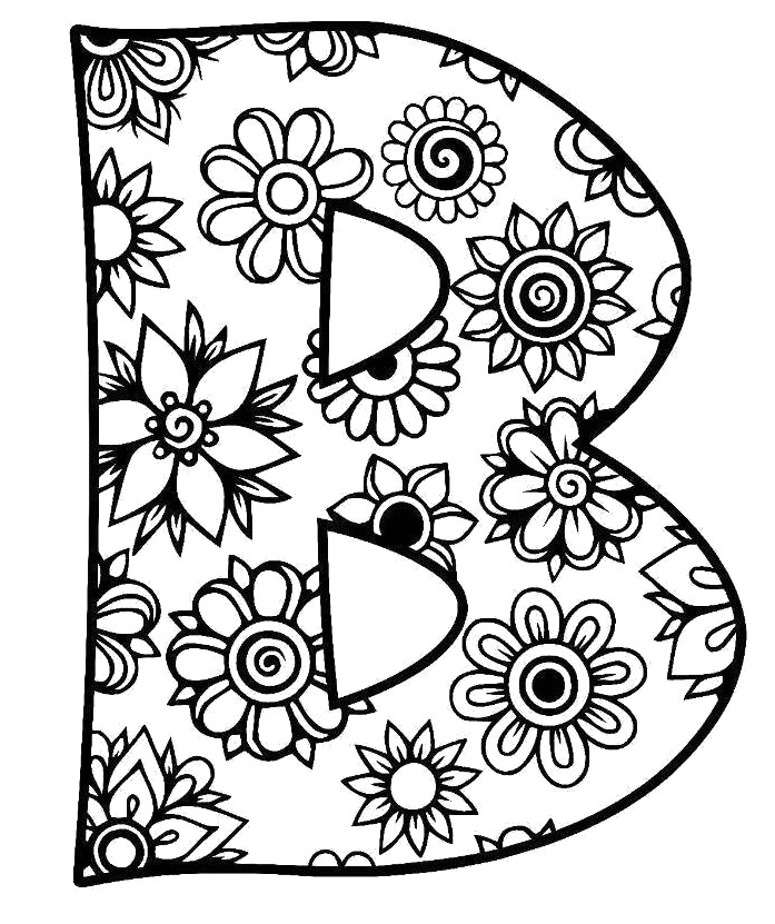 B Letter PNG HD Image