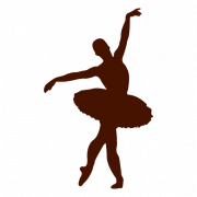Ballerina silhouet