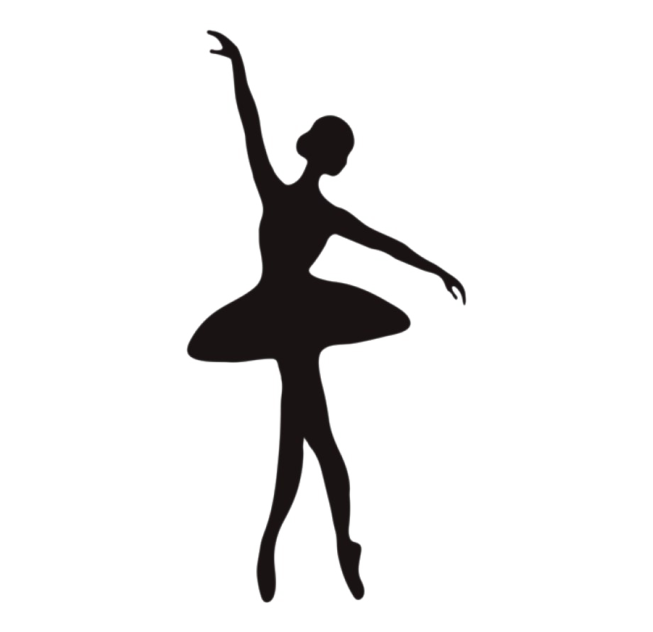 Ballerina Silhouette PNG