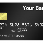 Black Credit Card PNG Image