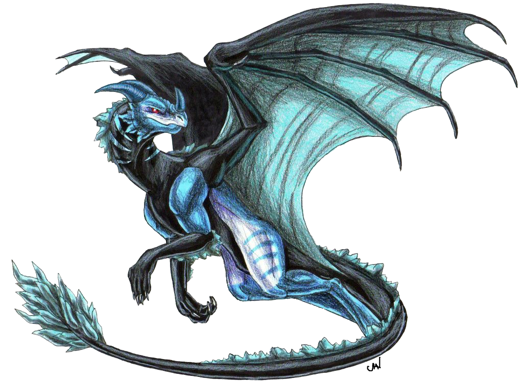 Blue Dragon - PNG All