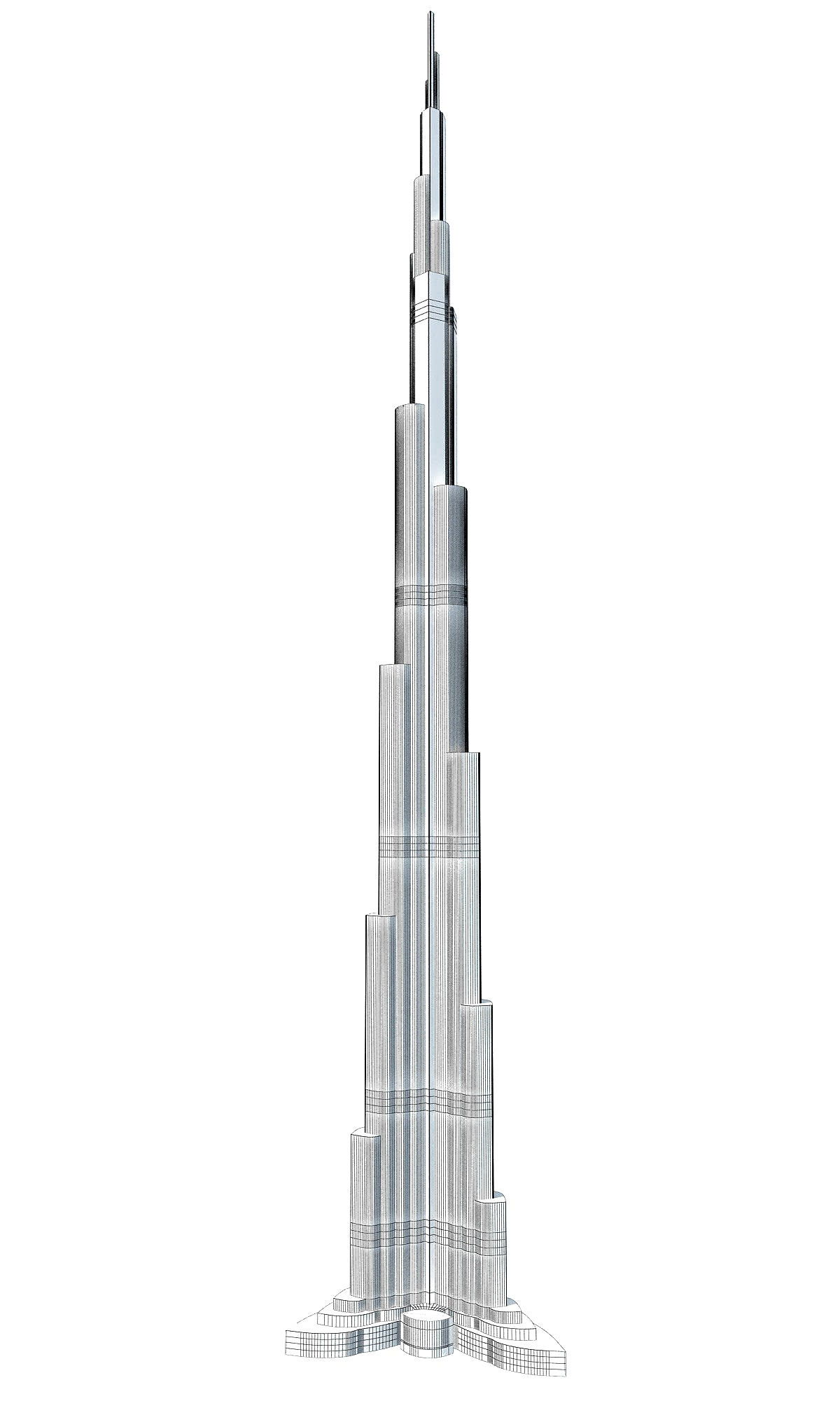 Burj Khalifa PNG HD Image