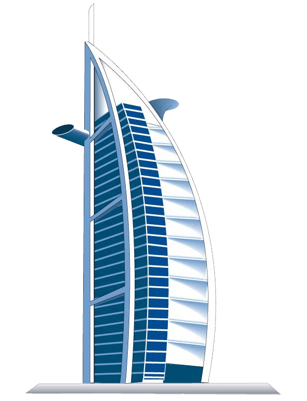 Burj khalifa transparente