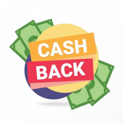 Téléchargement de fichier PNG de cashback gratuit
