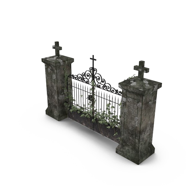 Cemetery Gates PNG Clipart