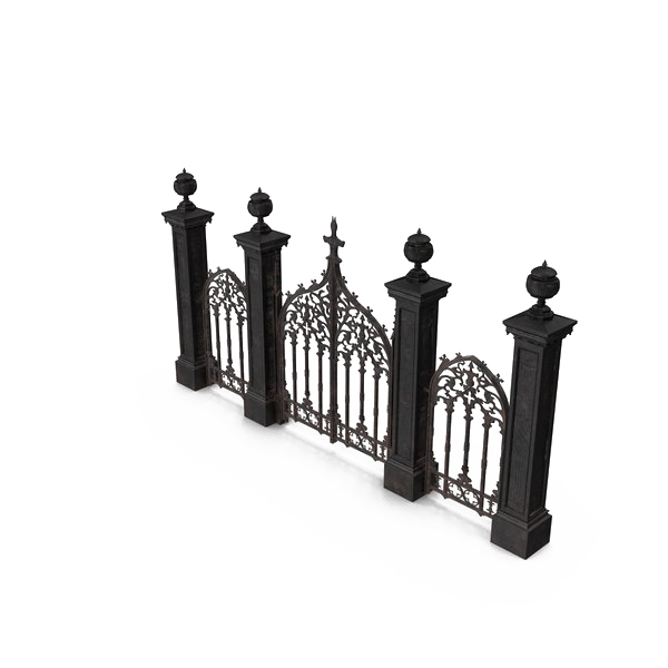 Cemetery Gates PNG Free Download