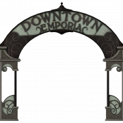 Cemetery Gates PNG Picture