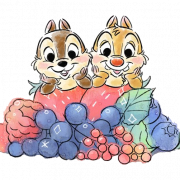 Chip at Dale PNG Clipart