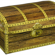 Closed Treasure Chest PNG