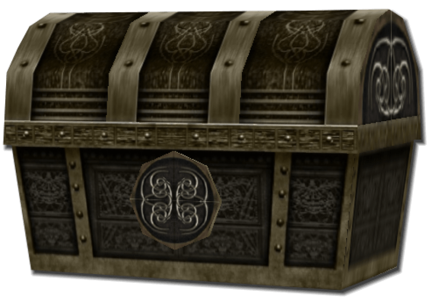 Closed Treasure Chest PNG Free Download