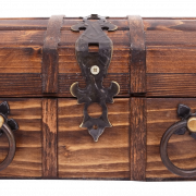 Closed Treasure Chest PNG Image