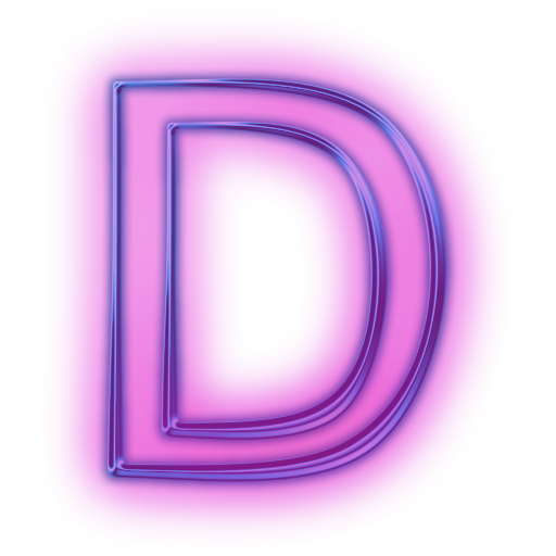 D Letter PNG Image
