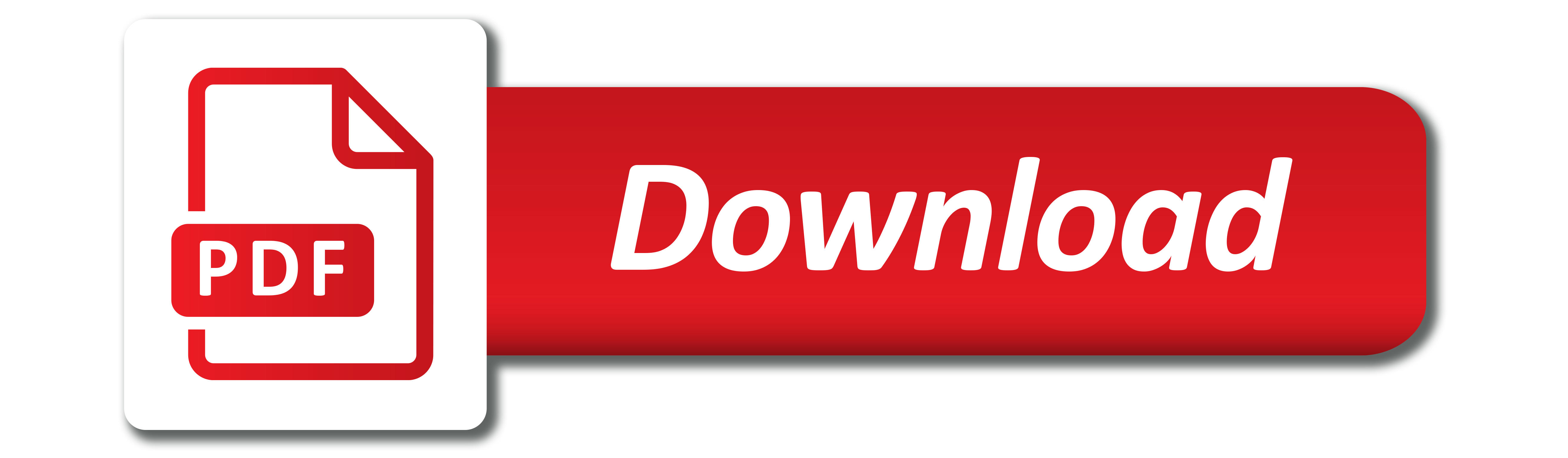 Downloadable PDF Button PNG HD Image