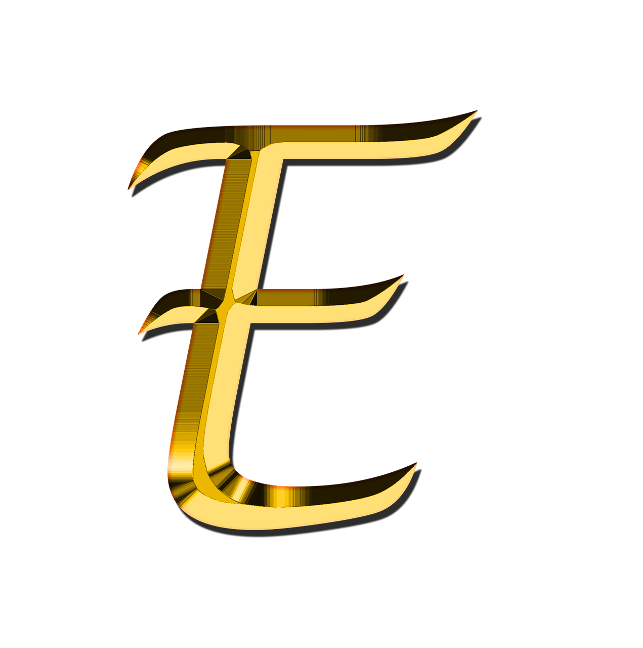 E Letter PNG Free Download