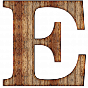 E Letter PNG Free Image