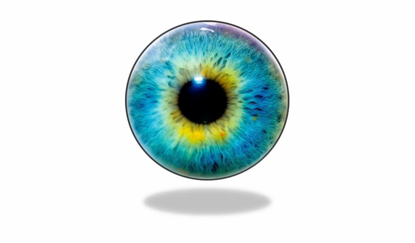 Imagem PNG para lentes oculares
