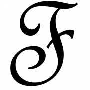 F lettera png clipart