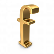 F Letter PNG -bestand