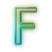 F Letter PNG File Download Free