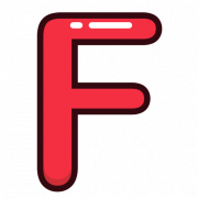 F Letter PNG Gratis downloaden