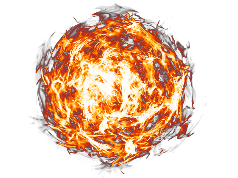 Fireball PNG Image File