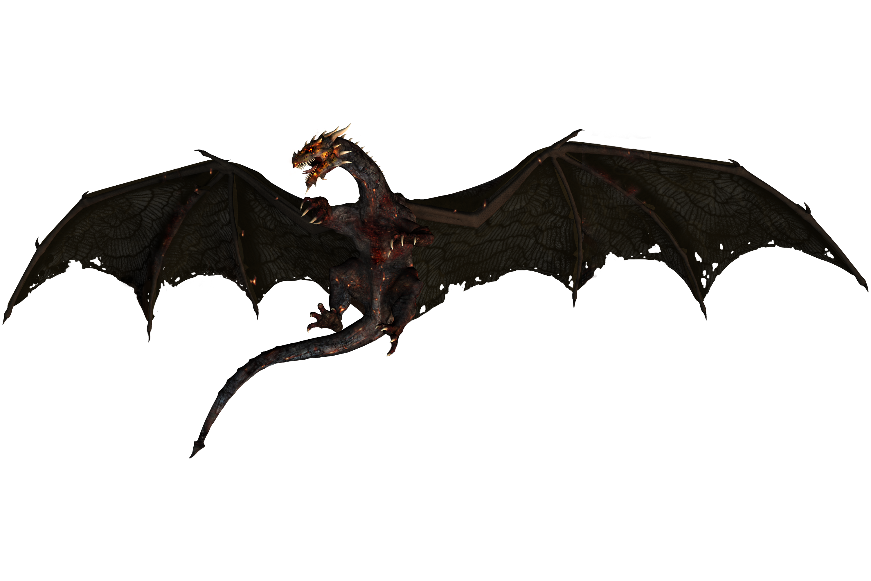 Flying Dragon PNG Clipart