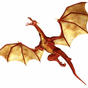 Archivo png de dragón volador