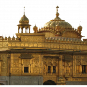 Goldener Tempel transparent