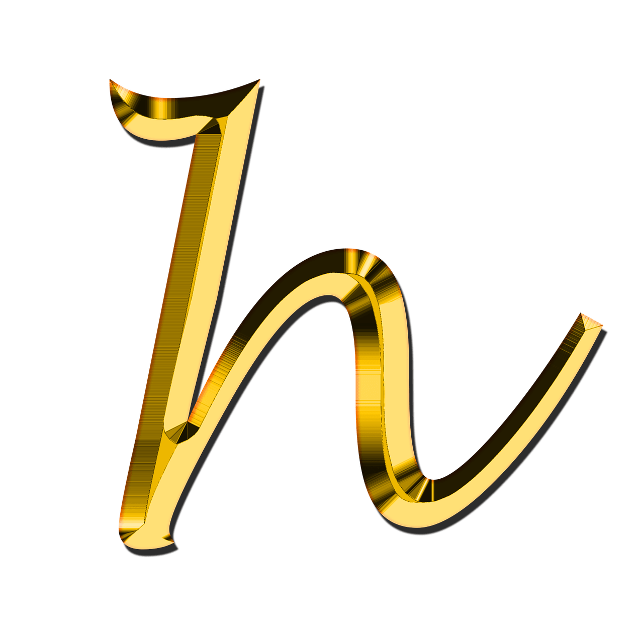 H Letter PNG Photo