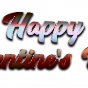 Happy Valentines Day Word PNG Clipart