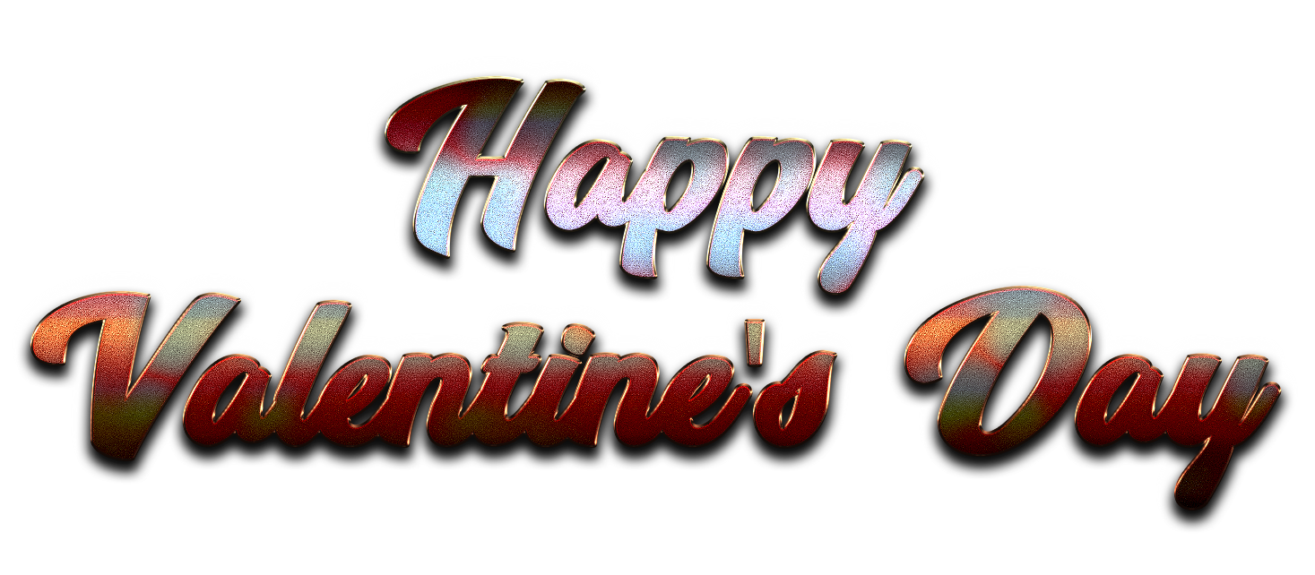 Happy Valentinstag Word PNG Clipart