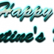 Happy Valentines Day Word PNG Free Image