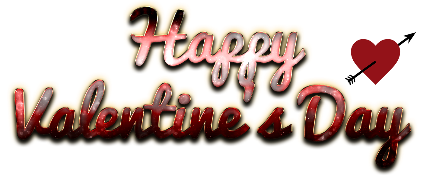 Happy Valentines Day Word