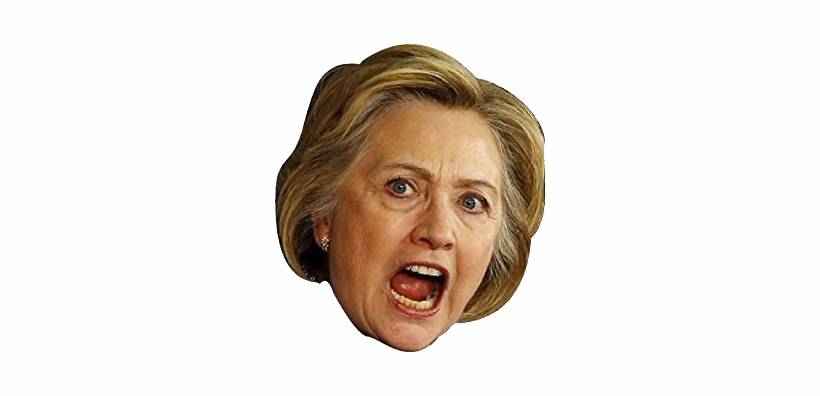 Hillary Clinton Face PNG