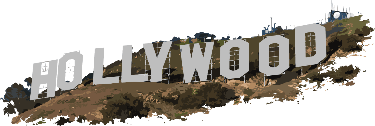 Hollywood Sign PNG Clipart
