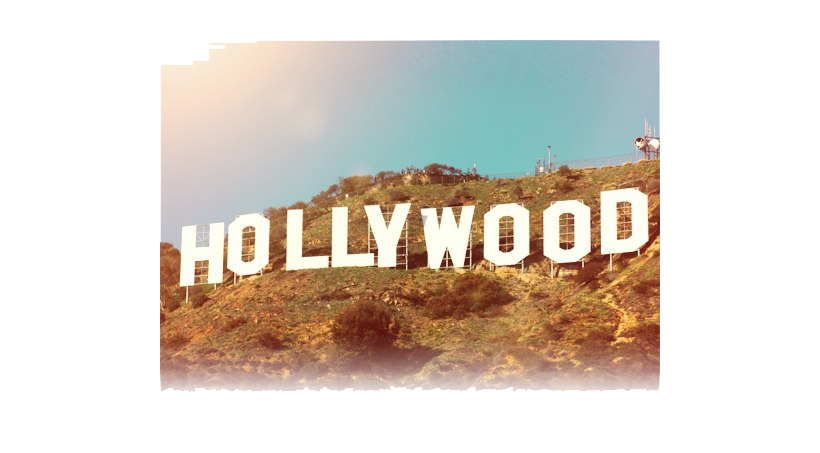Hollywood sign png imahe