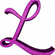 L Letter PNG HD -afbeelding