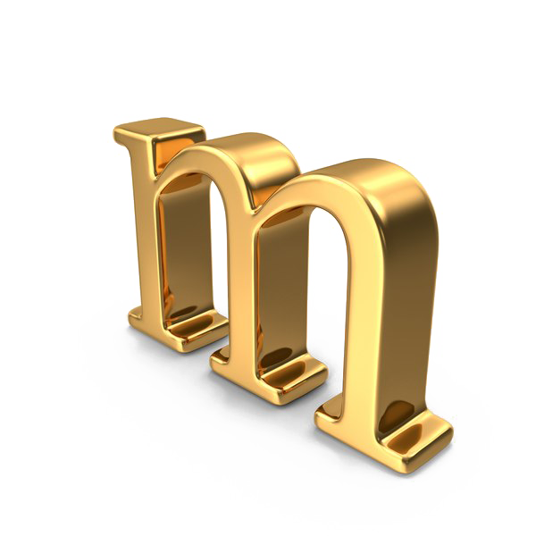 M Letter PNG Picture