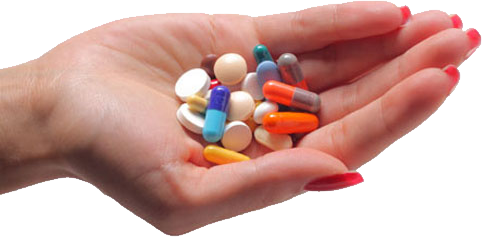Medicine Pills PNG Background