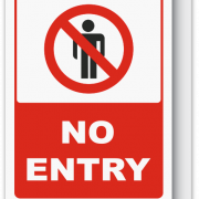 No Entry Symbol PNG Clipart