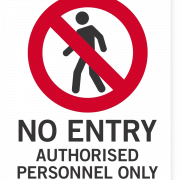No Entry Without Permission Transparent