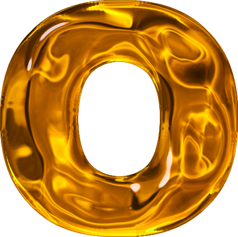 O Letter PNG High Quality Image