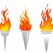 Olympic Torch PNG File