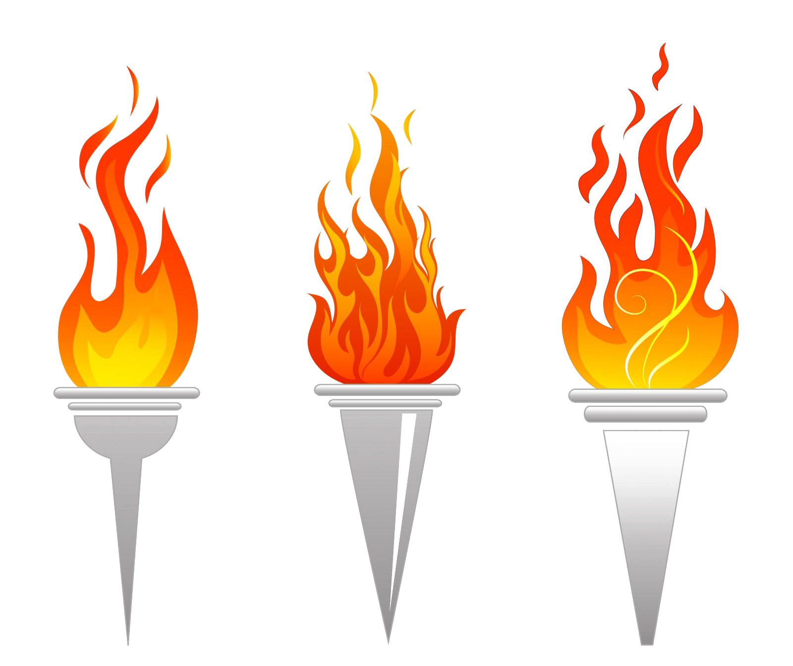 Olympic Torch PNG File